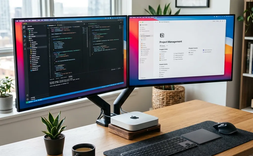 Mac Mini и два монитора: Идеальная схема подключения в 2026 году