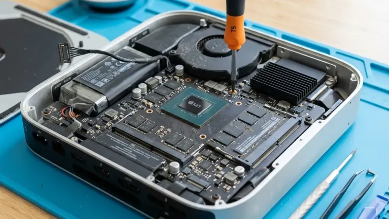 Апгрейд RAM на Mac Mini 2018 (T2): пошаговая инструкция